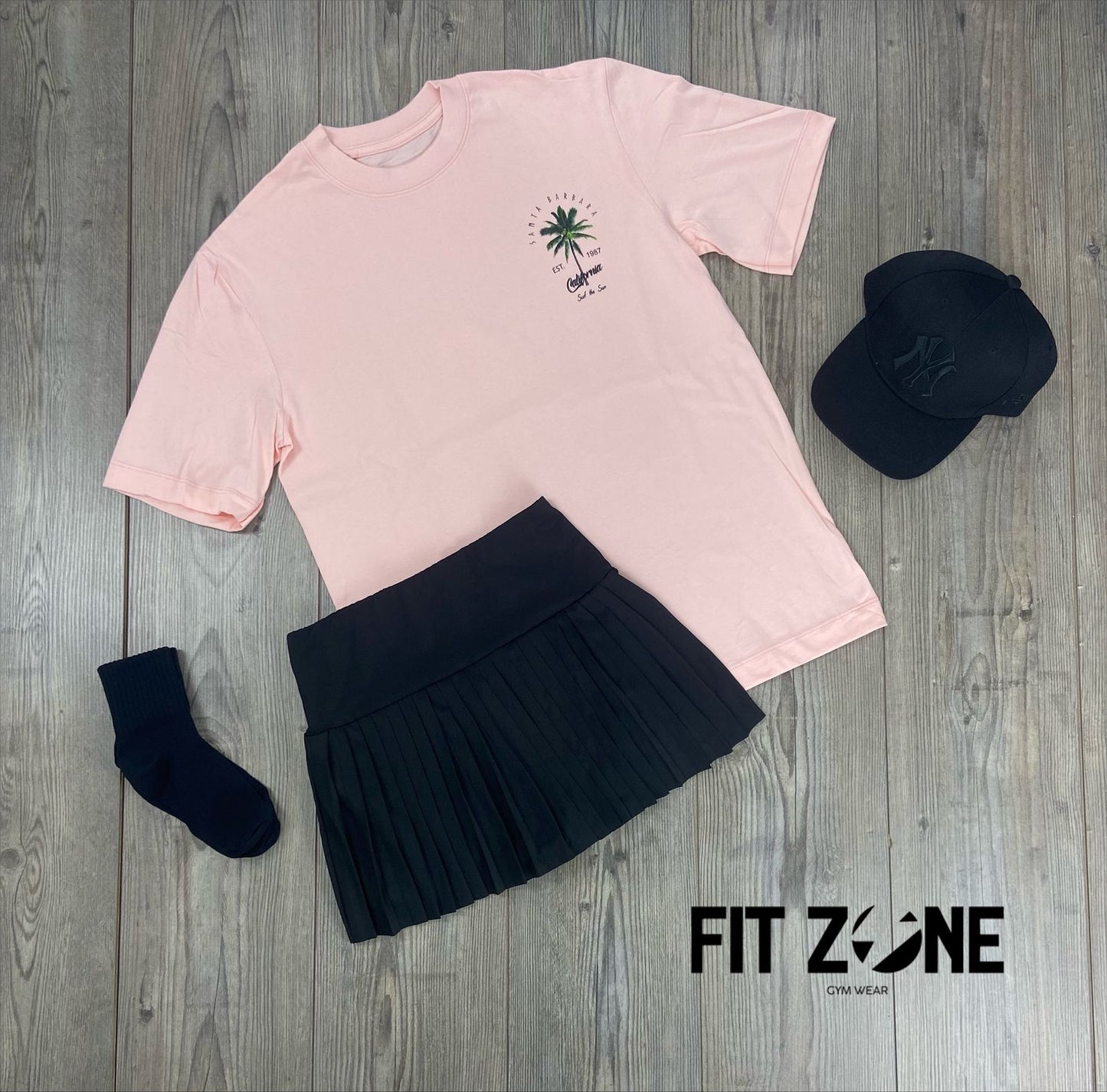 TOTAL LOOK FALDA Y OVERSIZE