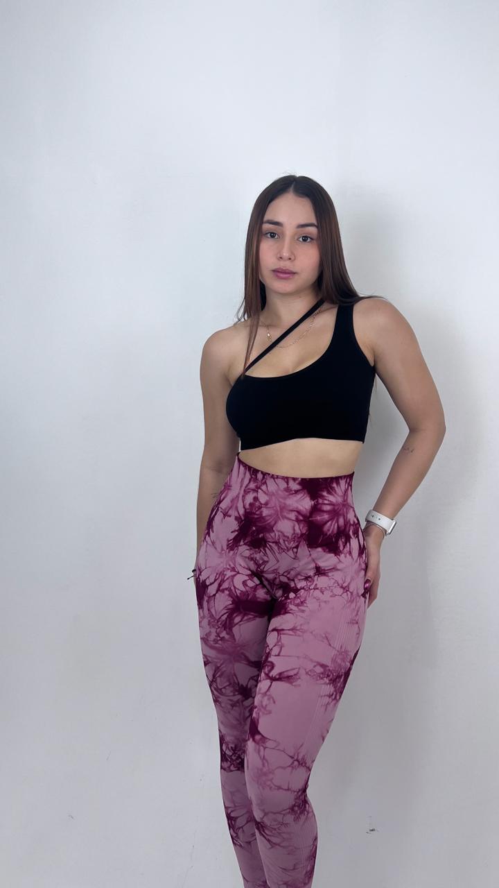 Licras tie dye push up multicolor