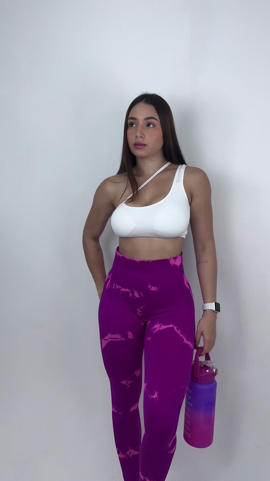 Licras tie dye push up multicolor