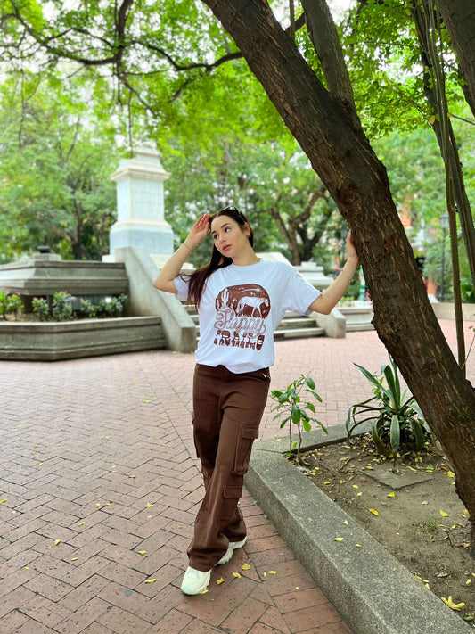 Oversize premium Happy Trails