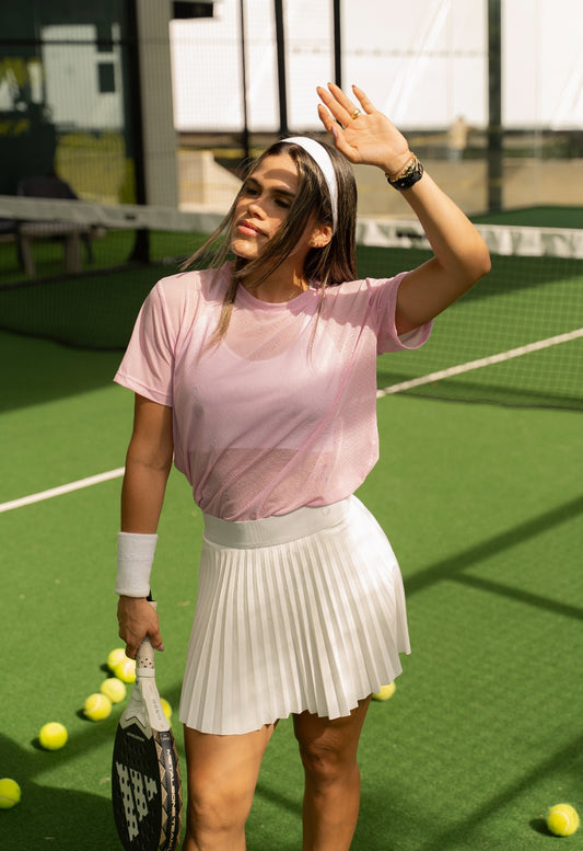 TOTAL LOOK FALDA, TOP Y MALLA