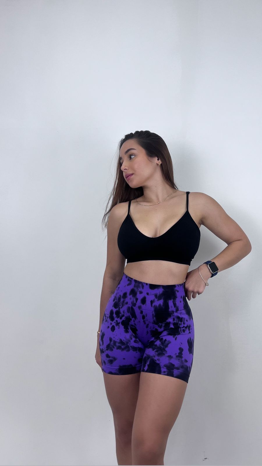 Shorts tie dye Push up