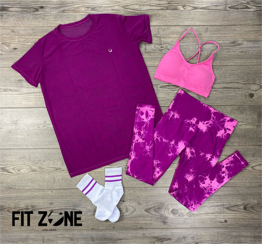 TOTAL LOOK LICRA, TOP Y MALLA