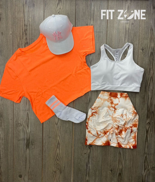 TOTAL OUTFIT SHORT SIN COSTURA TIE DYE BLANCO - Fitzone_ctg