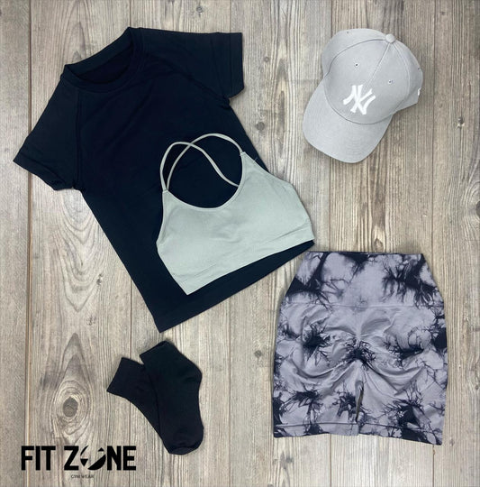 TOTAL LOOK CAMISETA DEPORT, TOP Y SHORT