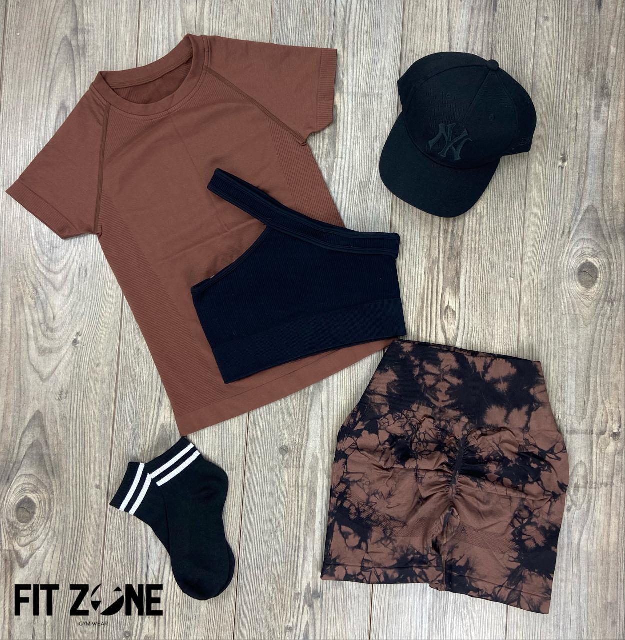 TOTAL LOOK CAMISETA DEPORT, TOP Y SHORT