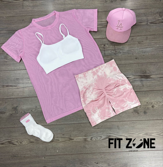 TOTAL LOOK SHORT, TOP Y MALLA LARGA