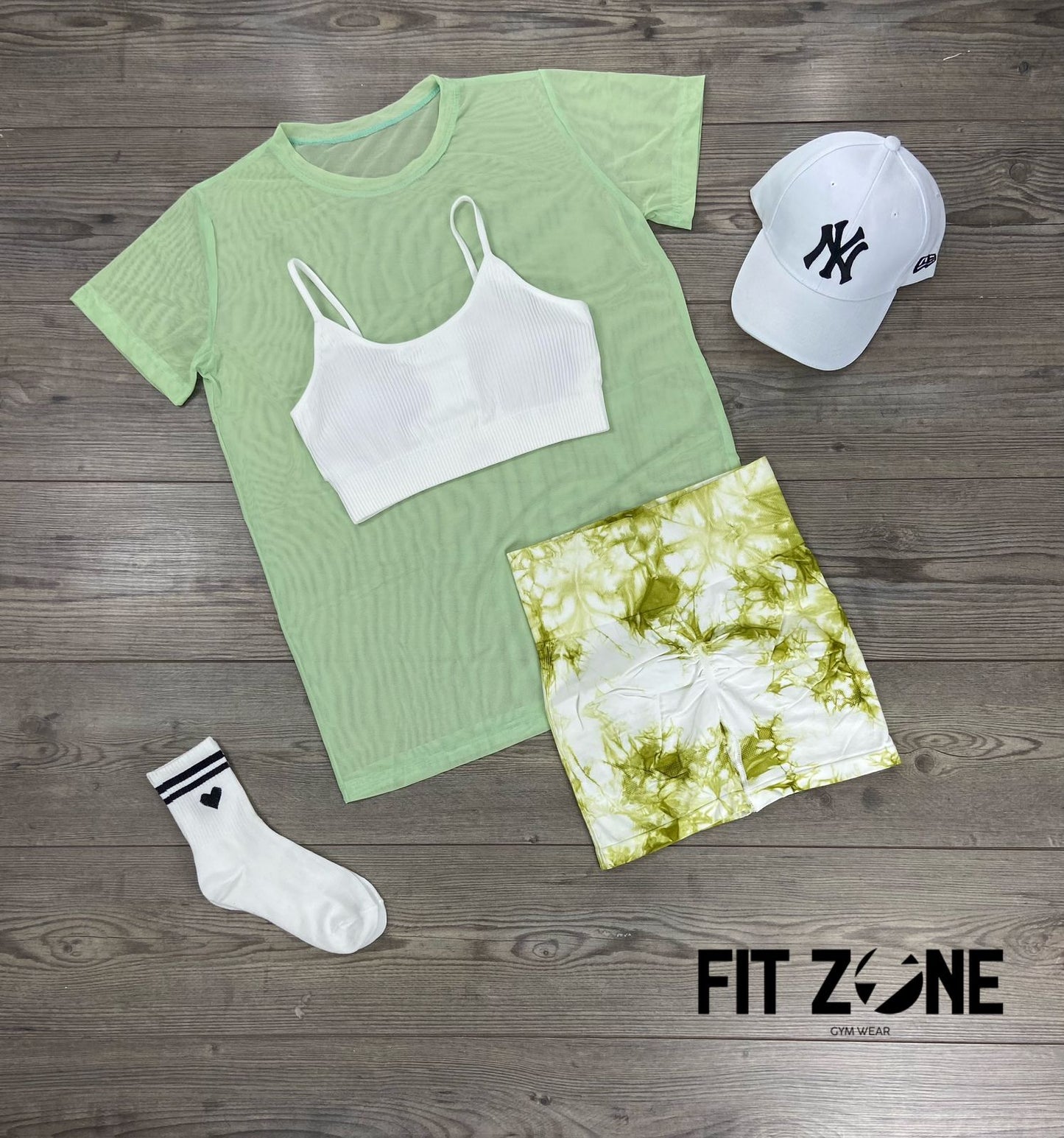 TOTAL LOOK SHORT, TOP Y MALLA LARGA