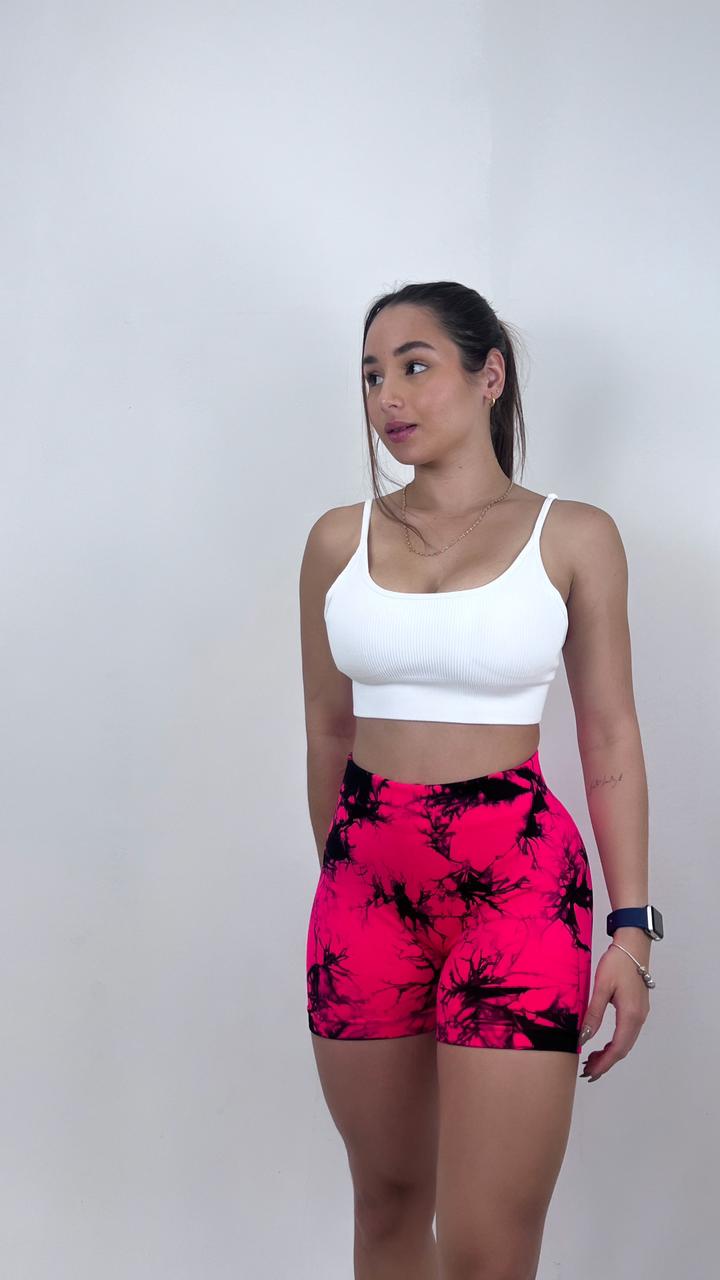 Shorts tie dye Push up