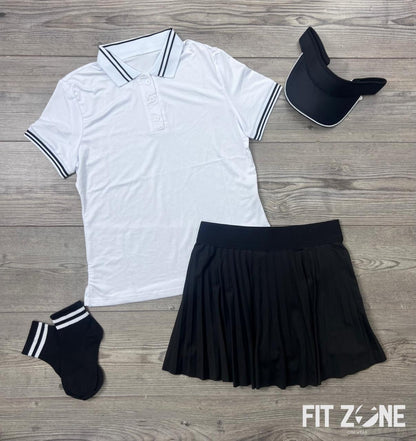 TOTAL LOOK FALDA Y CAMISETA DEPORTIVA