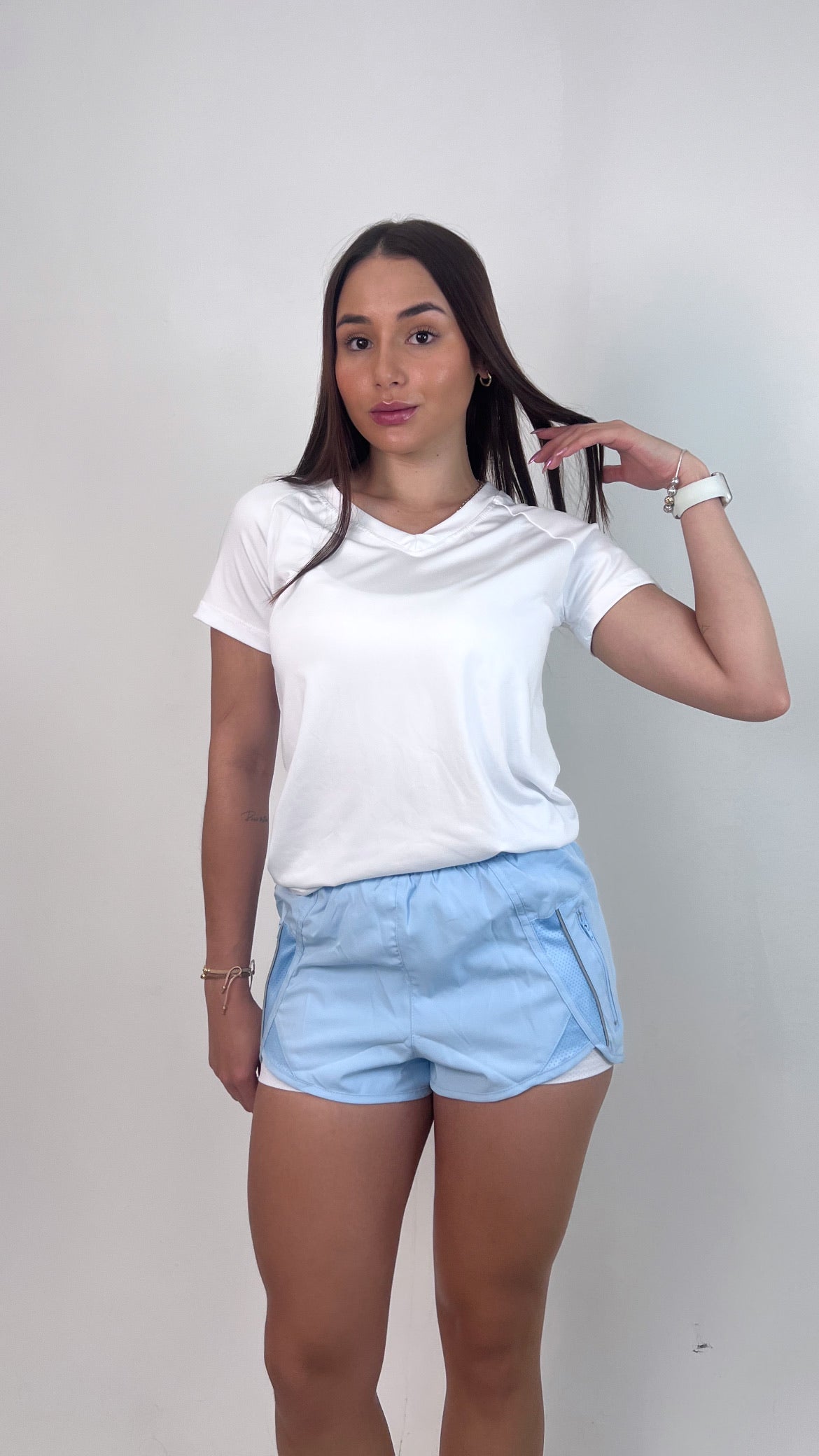 Run short baby blue