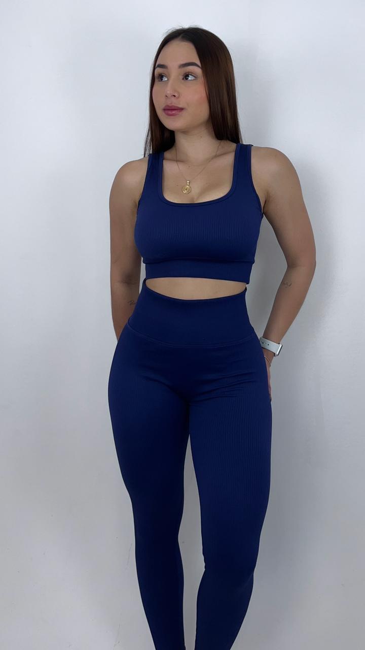 Sets de licra acanalados push up