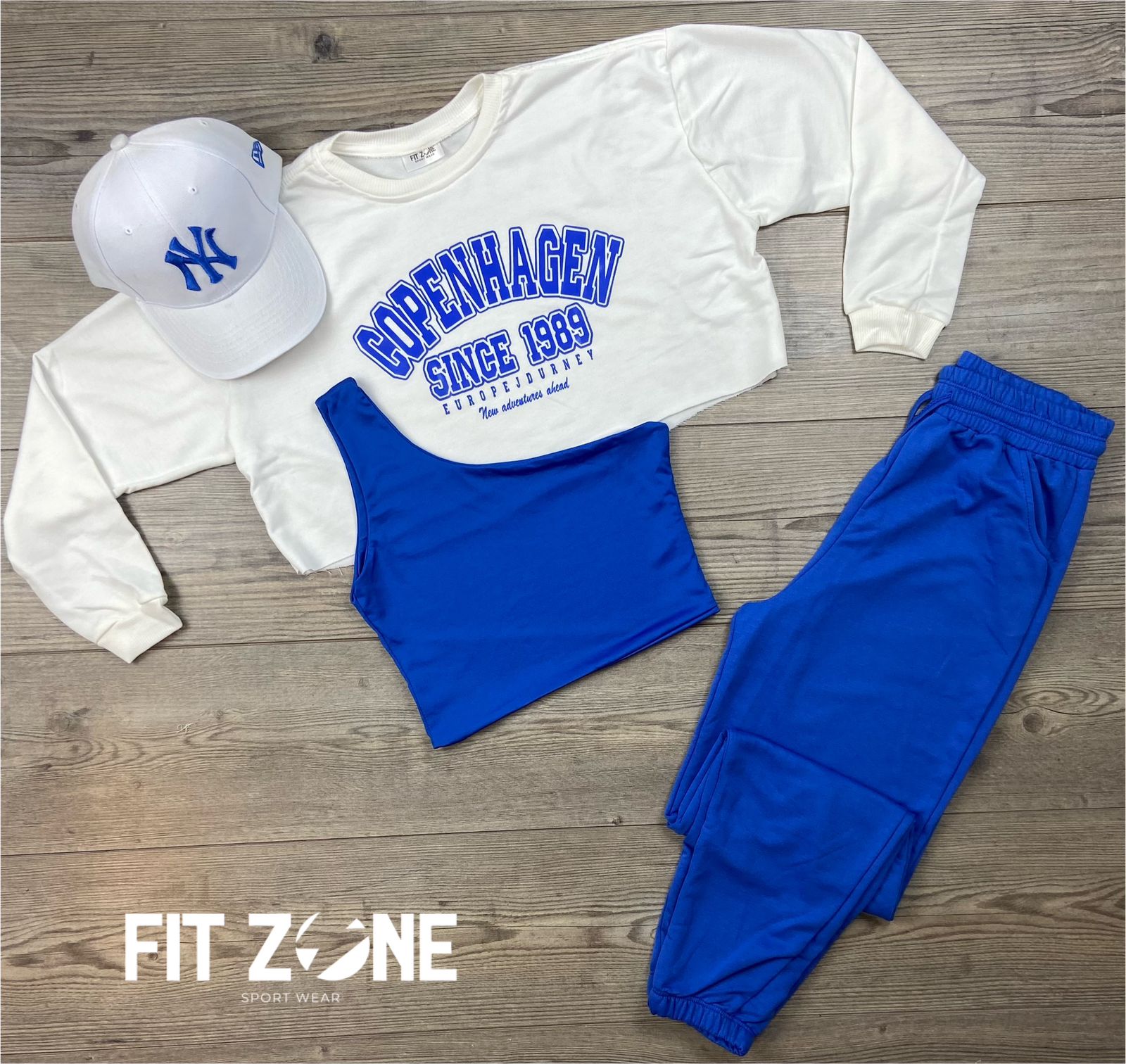 TOTAL LOOK CROP+BUZO+JOGGER