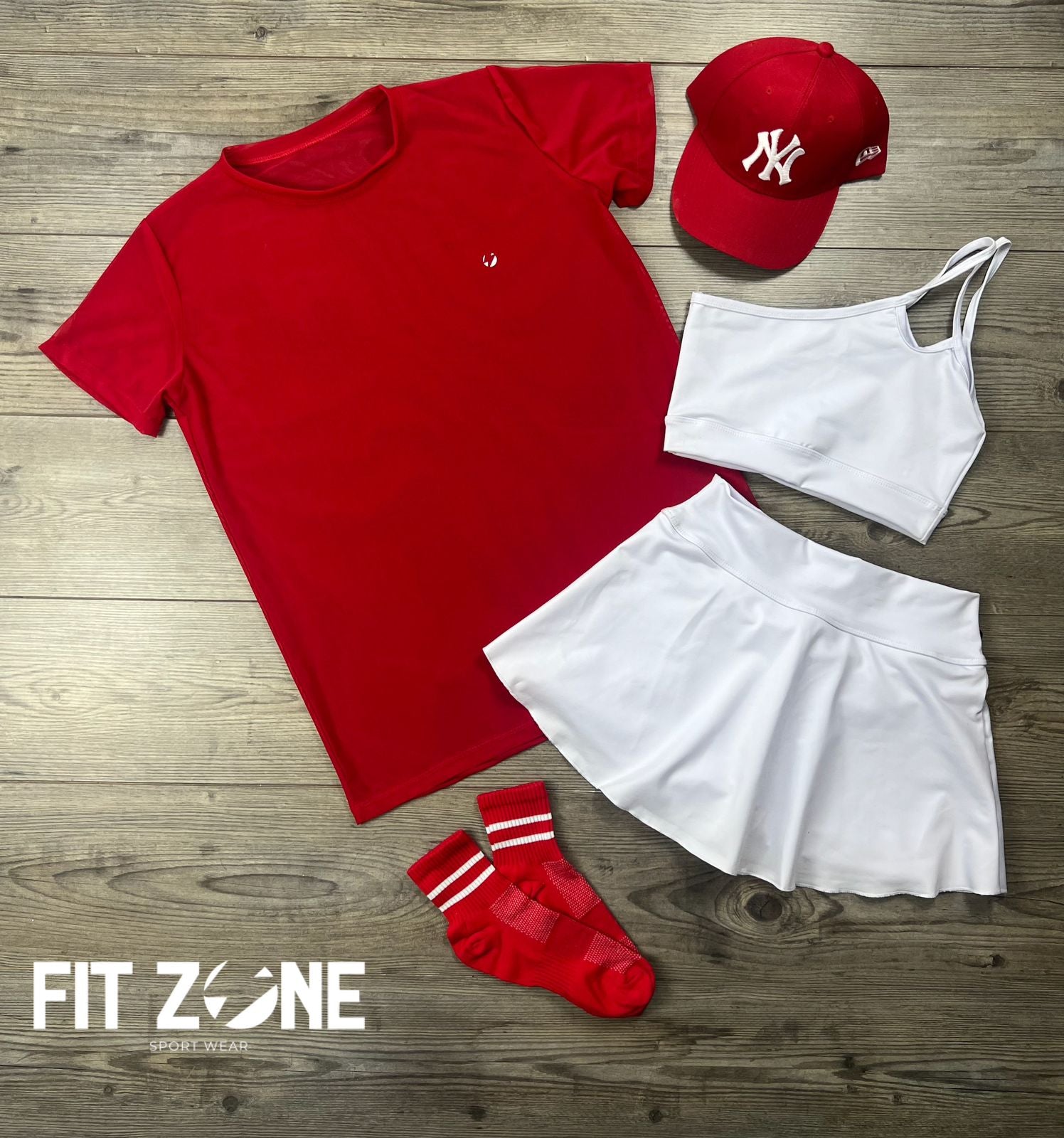 TOTAL LOOK SET FALDA PADEL SUPLEX+MALLA