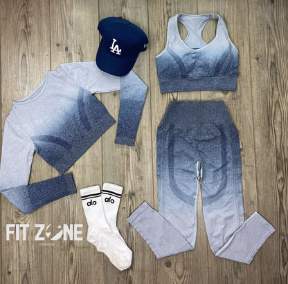 TOTAL OUTFIT BUZO SIN COSTURA DEGRADADO