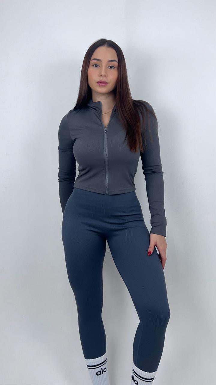 Chaquetas Entreno Acanalada
