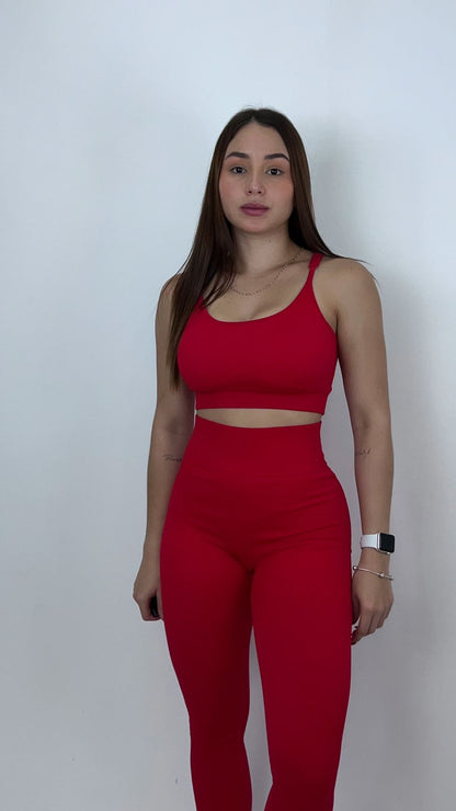 Sets de licra larga acanalado Alana