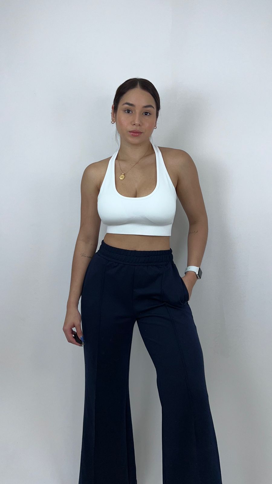 Dúo Croptop + Jogger Bota ancha