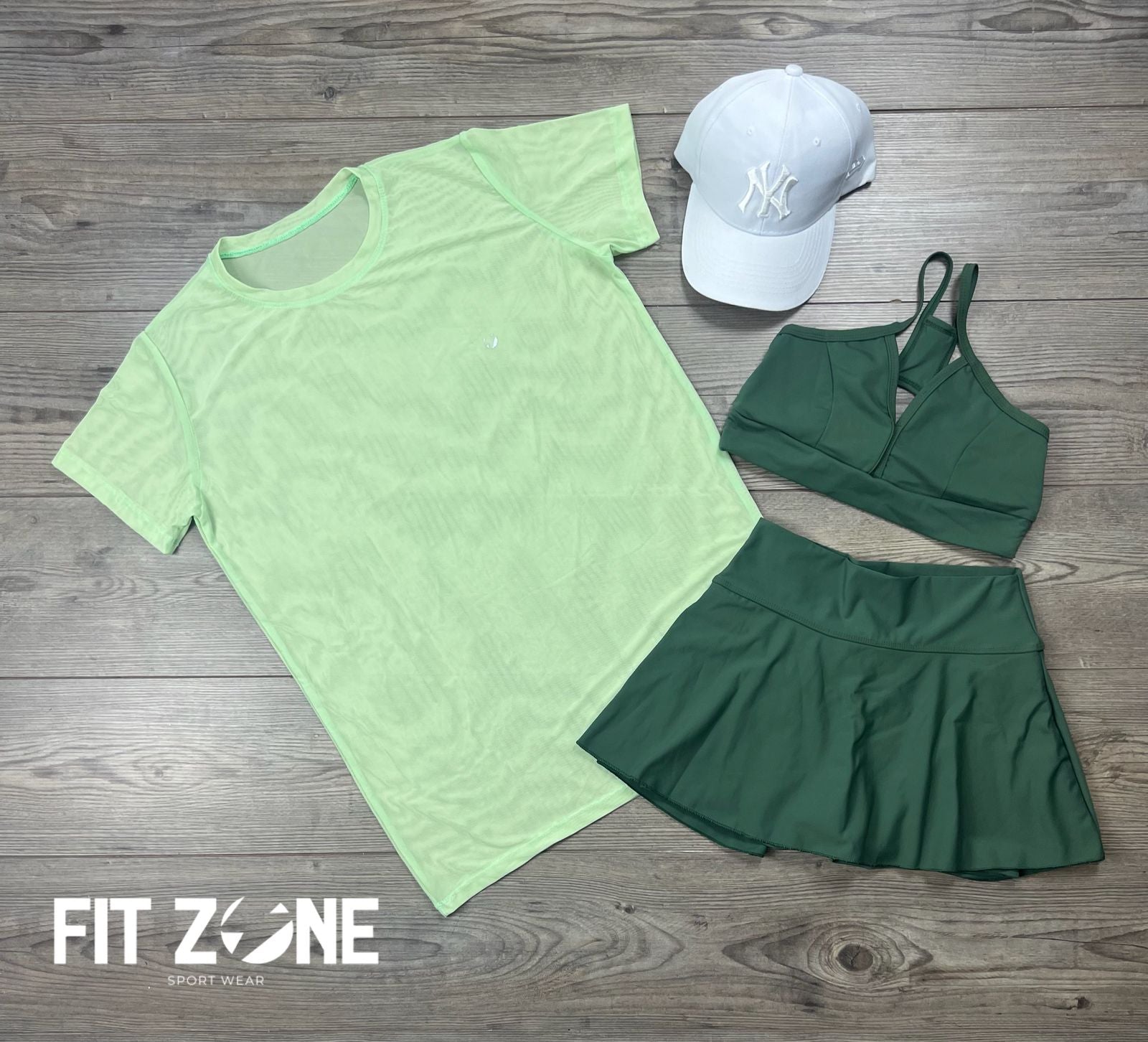 TOTAL LOOK SET FALDA PADEL SUPLEX+MALLA