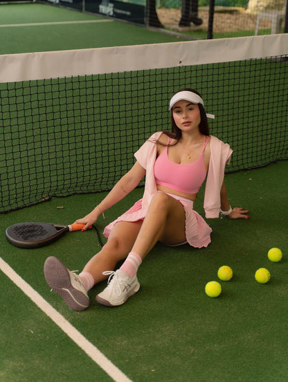 TOTAL LOOK FALDA SETPOINT, TOP Y MANGUITO