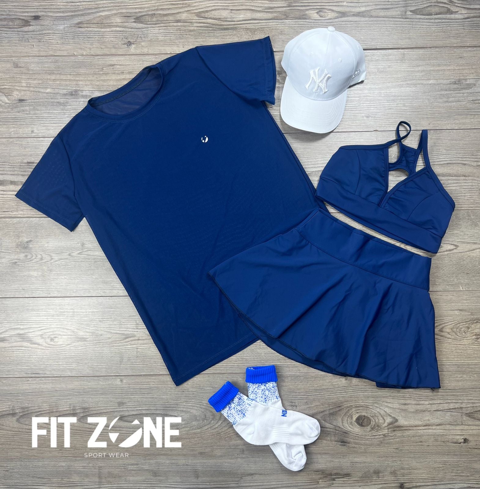 TOTAL LOOK SET FALDA PADEL SUPLEX+MALLA