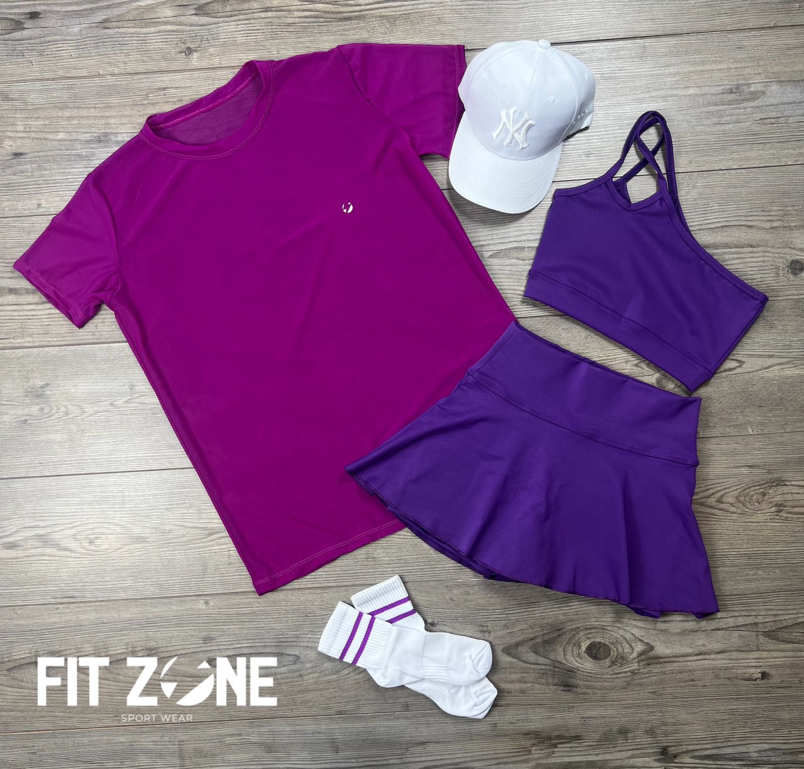 TOTAL LOOK SET FALDA PADEL SUPLEX+MALLA