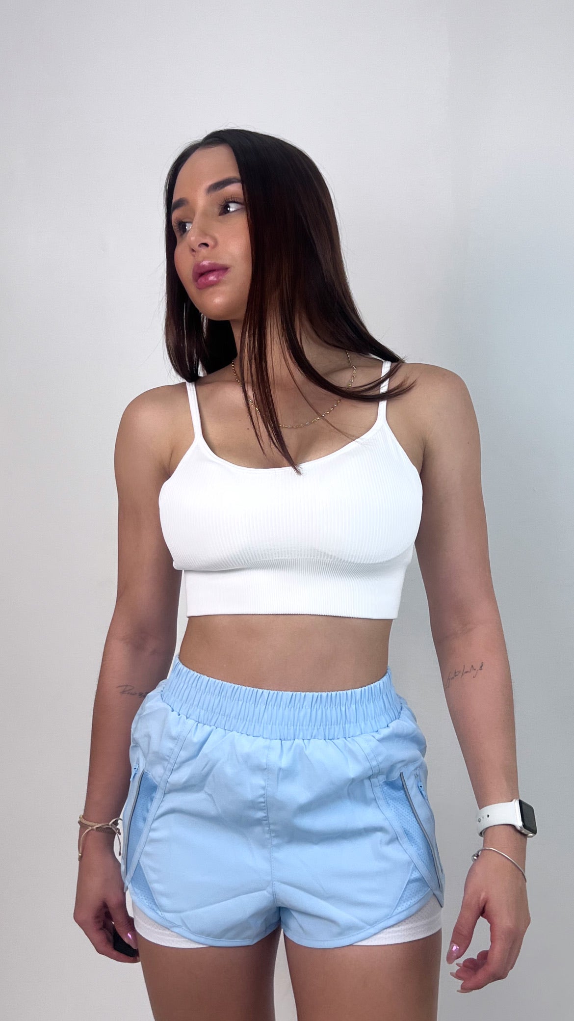 Run short baby blue