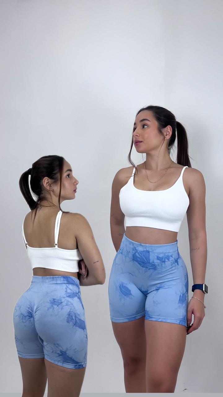 Shorts tie dye Push up