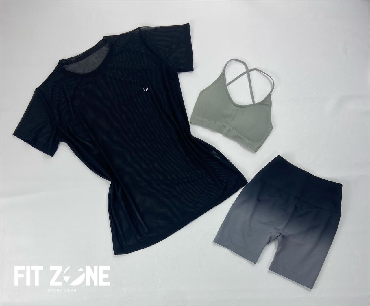 TOTAL LOOK SHORT, TOP Y MALLA