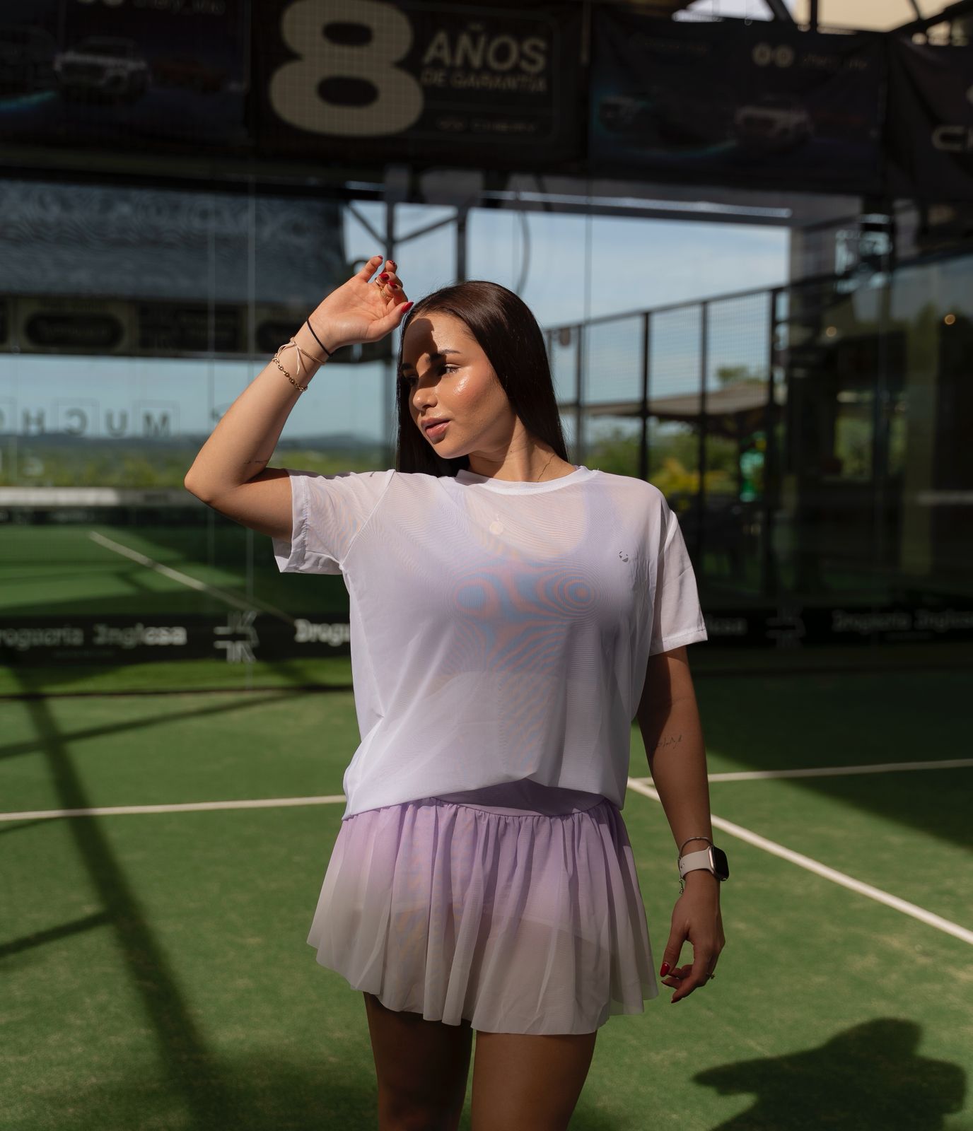 TOTAL LOOK FALDA, TOP Y MALLA