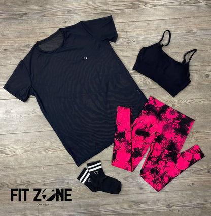 TOTAL LOOK LICRA, TOP Y MALLA