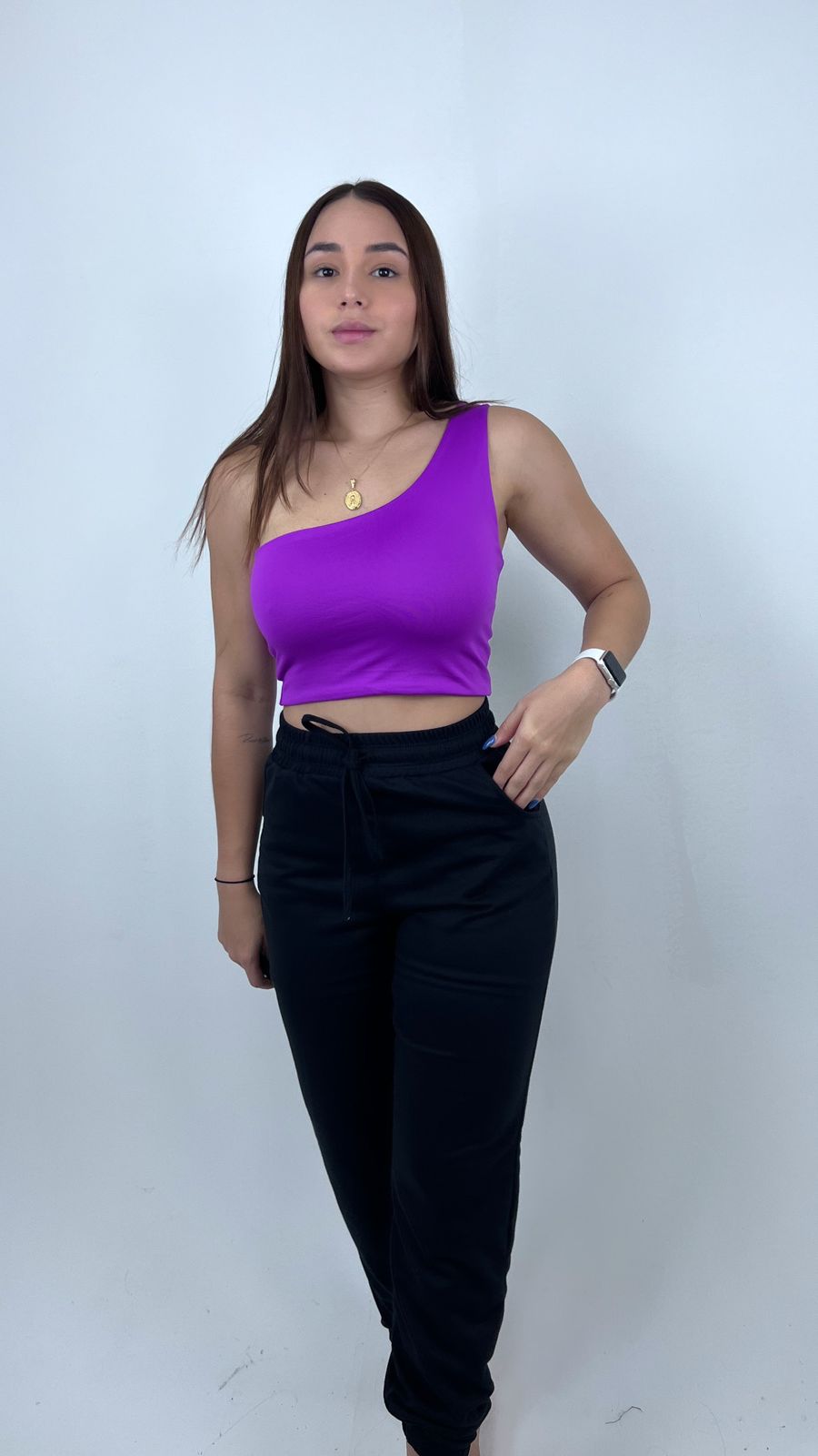 Dúo Croptop + Jogger clasic