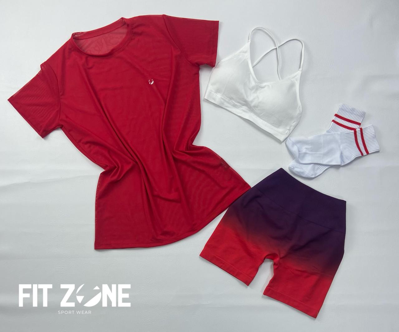 TOTAL LOOK SHORT, TOP Y MALLA