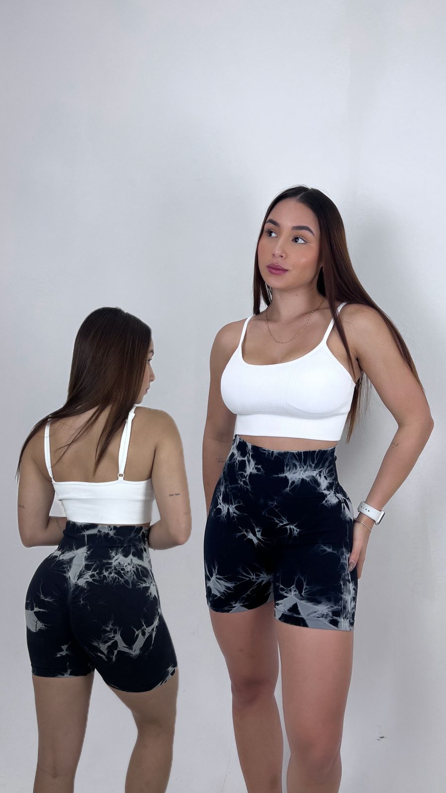 Shorts tie dye Push up
