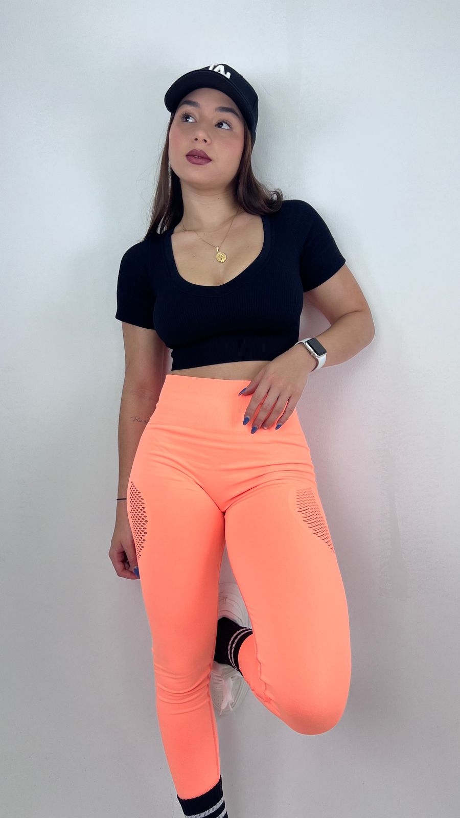 TOTAL LOOK LICRA MALLA CON TOP