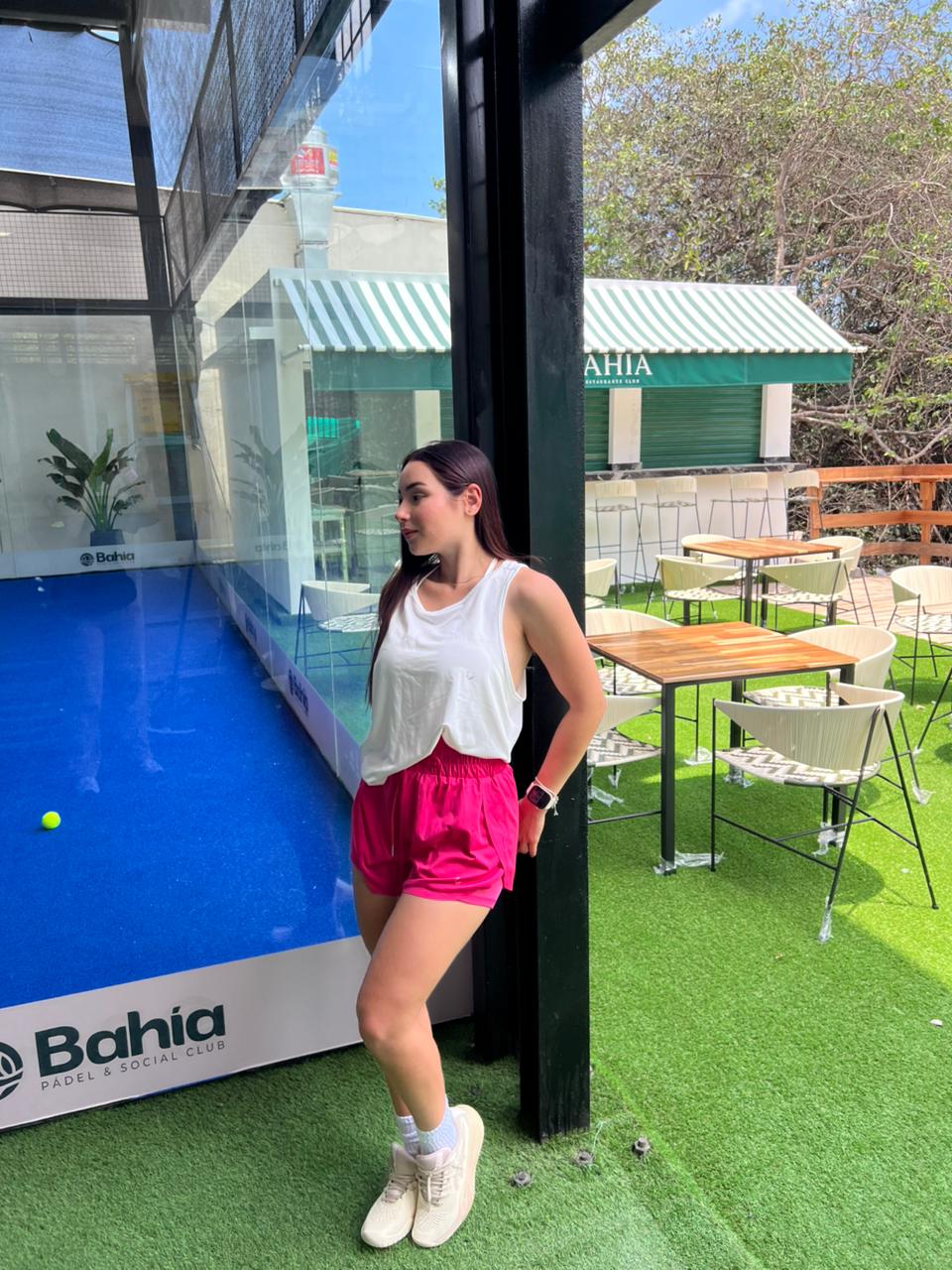 Run short Glam Fucsia
