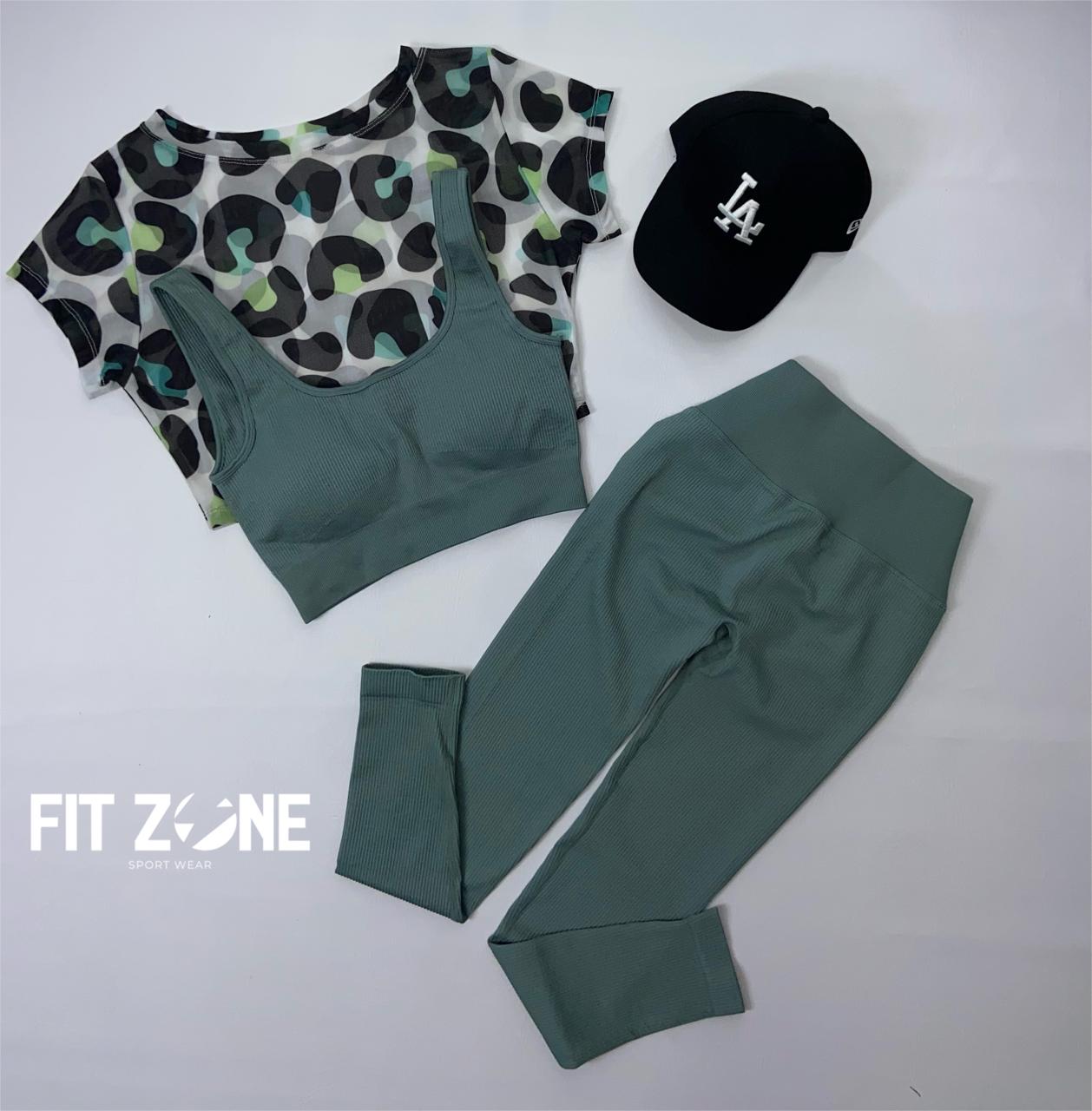 TOTAL LOOK SET DE LEGGING Y MALLA CORTA