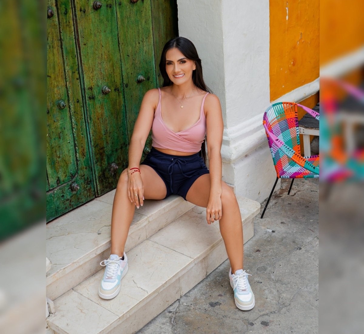 Dúo Croptop + basic short - Fitzone_ctg