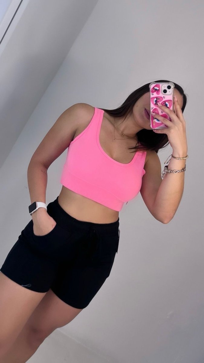 Dúo Croptop + basic short - Fitzone_ctg