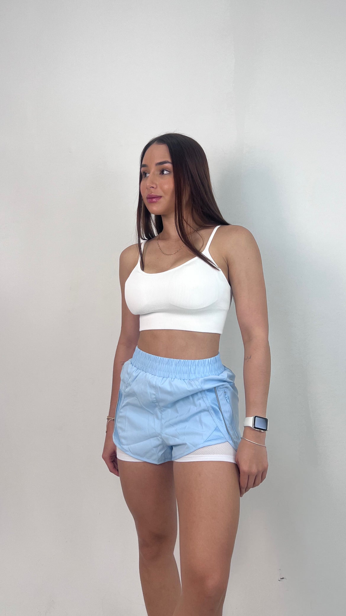 Run short baby blue