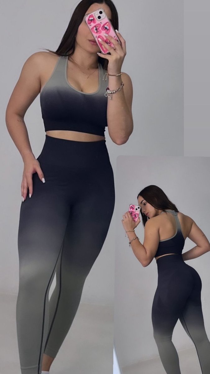 Sets de licra larga Degradada Push up - Fitzone_ctg