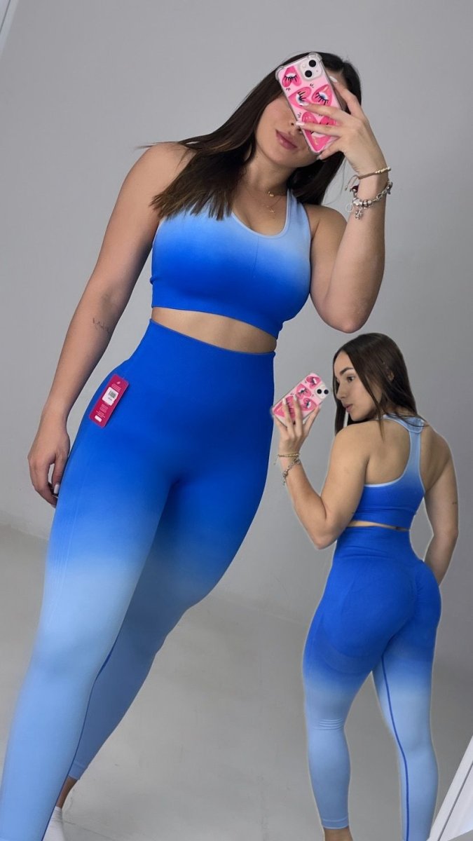 Sets de licra larga Degradada Push up - Fitzone_ctg