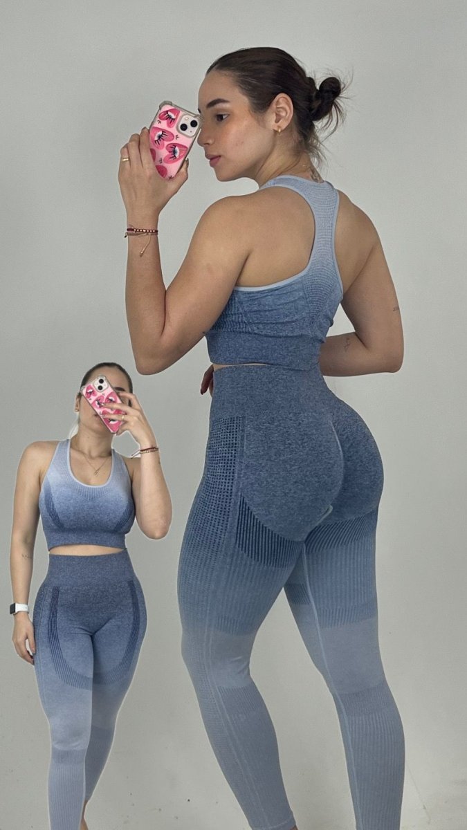 Sets de licra larga Degradada Push up - Fitzone_ctg