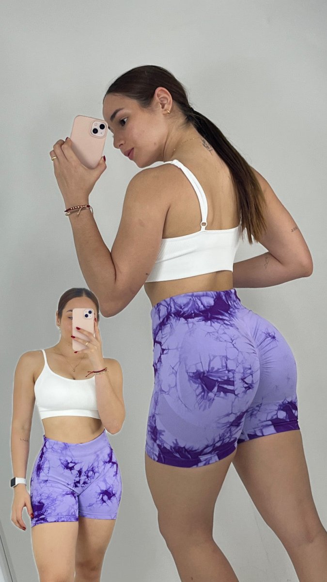 Shorts tie dye Push up - Fitzone_ctg