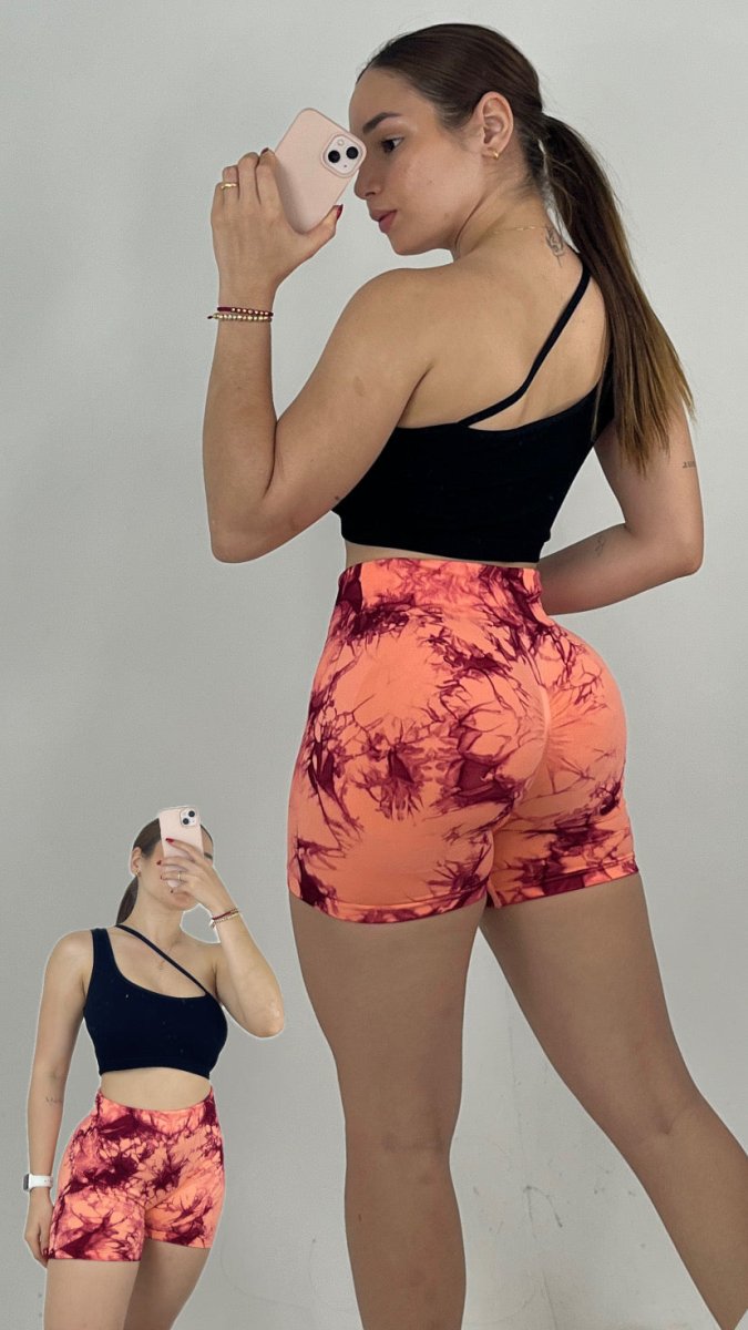 Shorts tie dye Push up - Fitzone_ctg