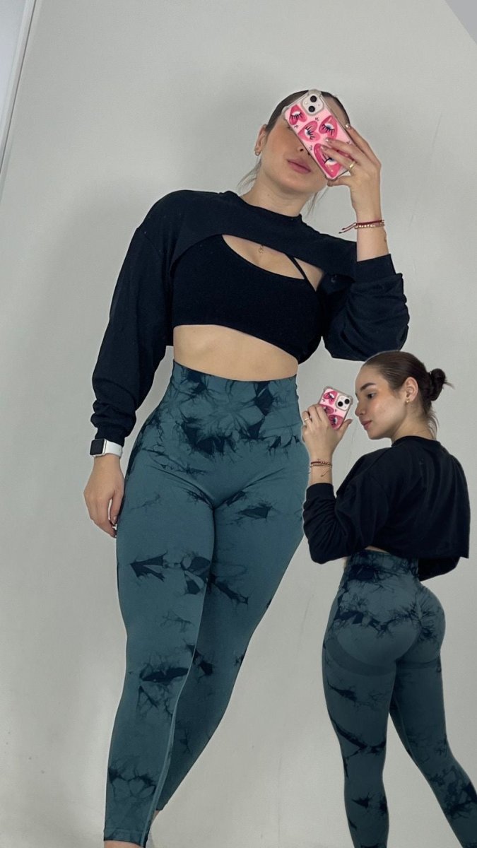 TOTAL LOOK CON LICRA TIE DYE, TOP Y BUZO - Fitzone_ctg