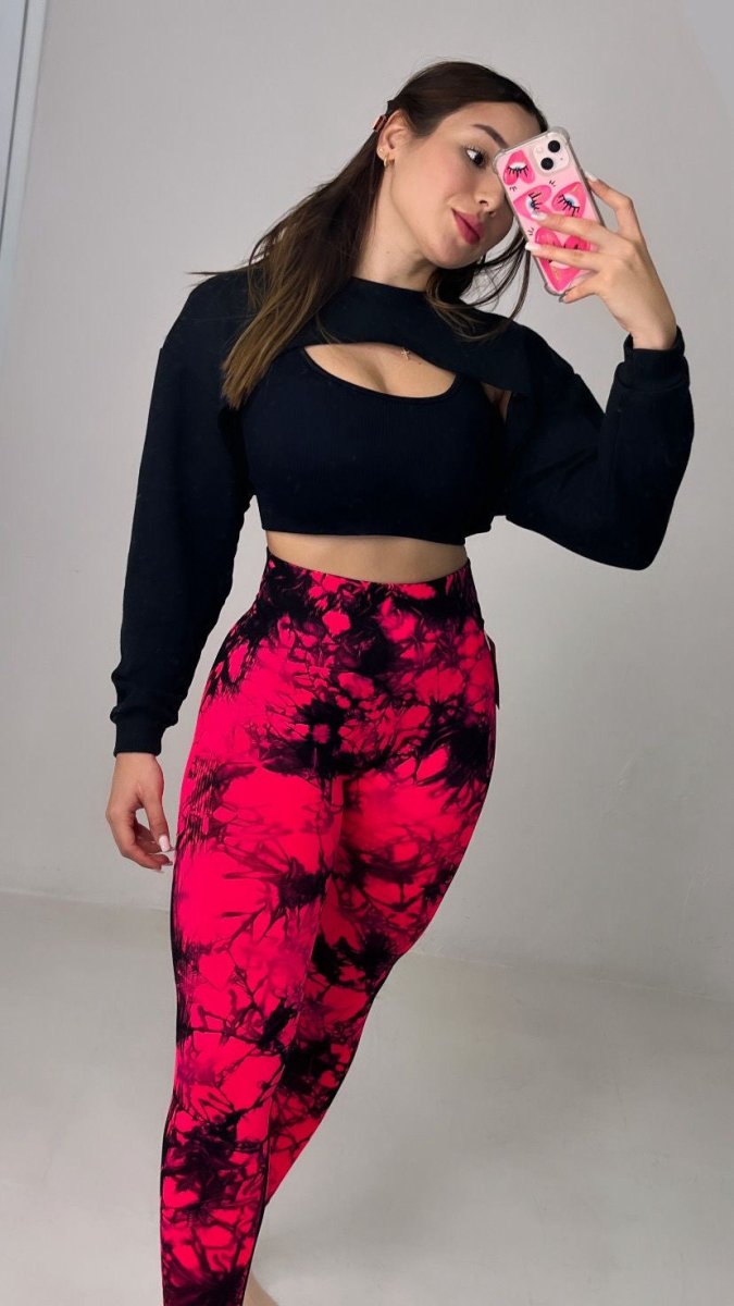 TOTAL LOOK CON LICRA TIE DYE, TOP Y BUZO - Fitzone_ctg