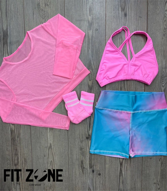 TOTAL OUTFIT EN SUPLEX SHORT - Fitzone_ctg