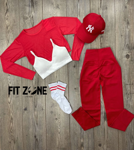 TOTAL OUTFIT LICRA SIN COSTURA LISAS - Fitzone_ctg