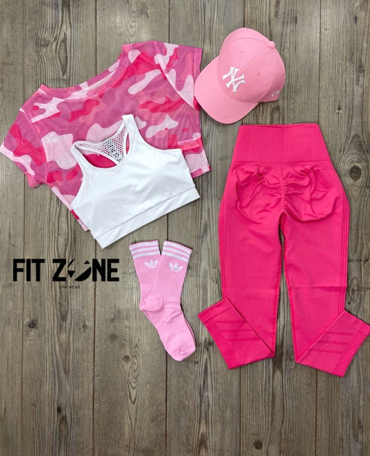 TOTAL OUTFIT LICRA SIN COSTURA LISAS - Fitzone_ctg